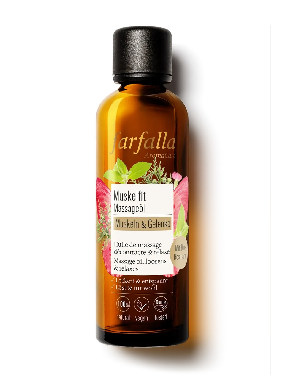 farfalla-bio-pflege-le-huile-massage-muskelfit-romarin-muscles image 1