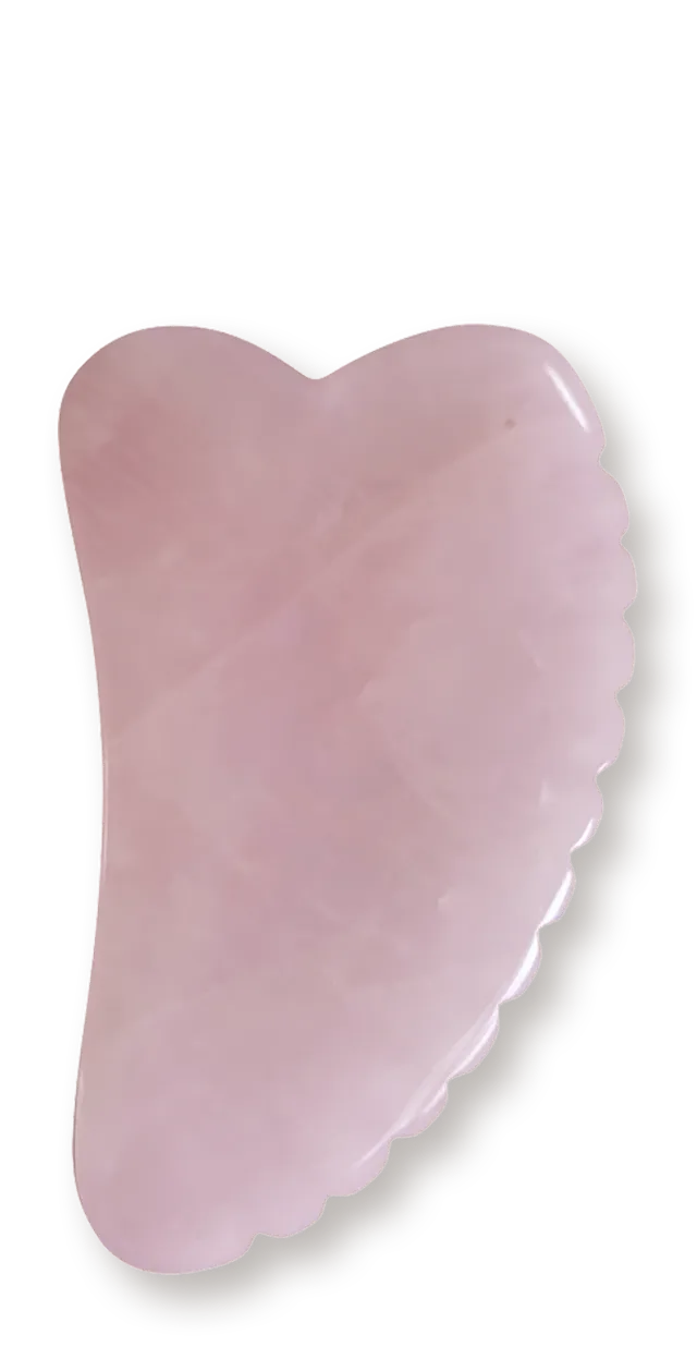 farfalla-gua-sha-quartz-rose-pierre-massage-visage image 1