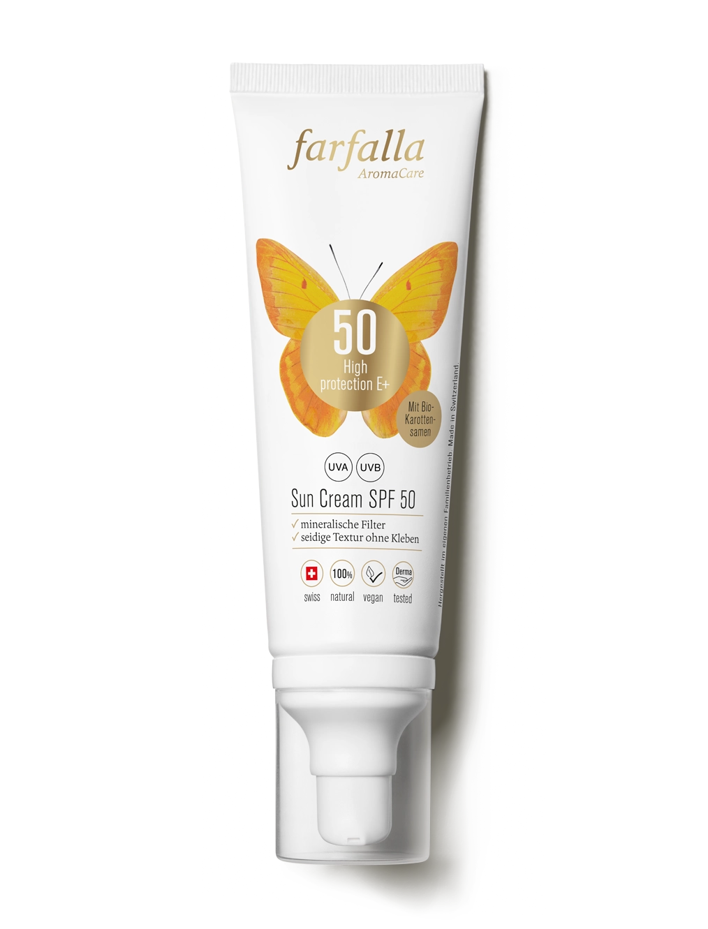 farfalla-sun-care-cr-me-solaire-spf-50-min-rale-visage image 1