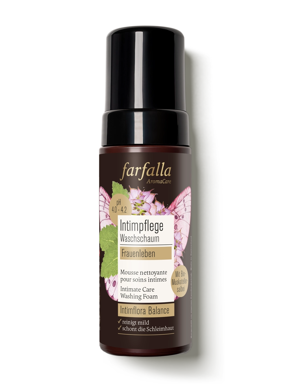 farfalla-frauenleben-mousse-lavante-intime-acide-lactique image 1