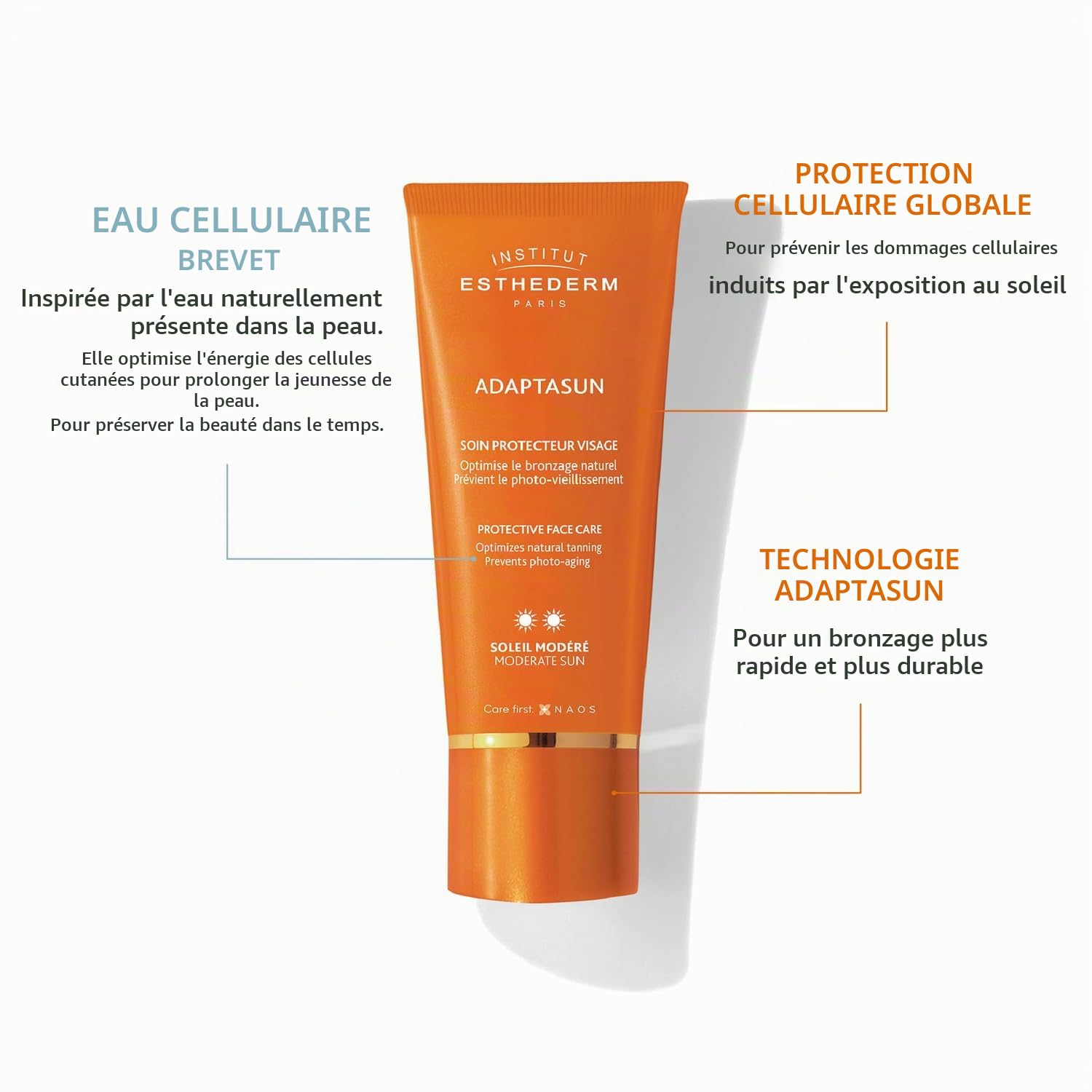 esthederm-adaptasun-cr-me-solaire-visage-50-ml-soleil-mod-r image 2