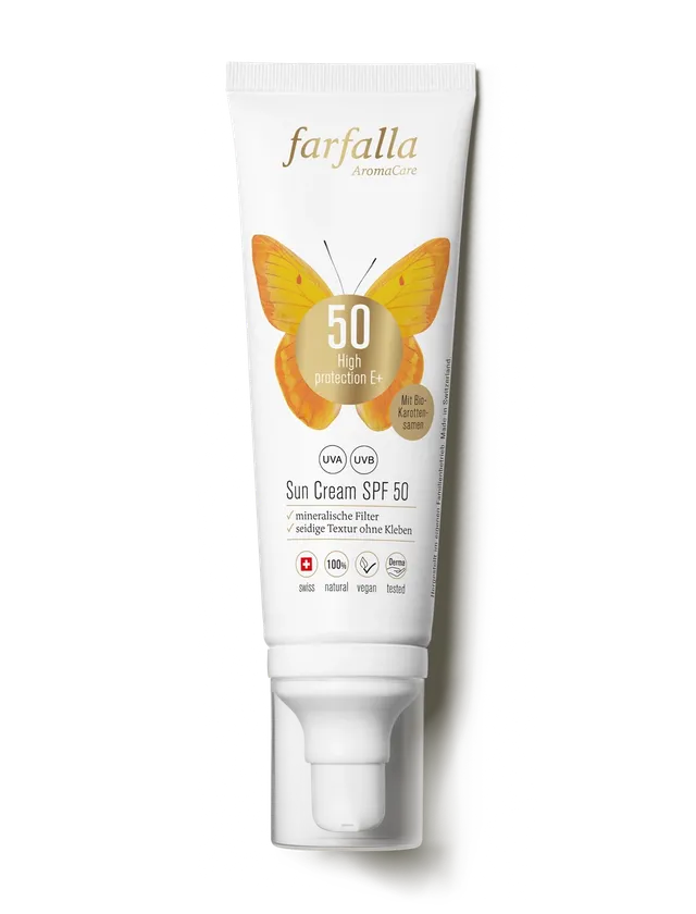 farfalla-sun-care-cr-me-solaire-spf-50-min-rale-visage image 1