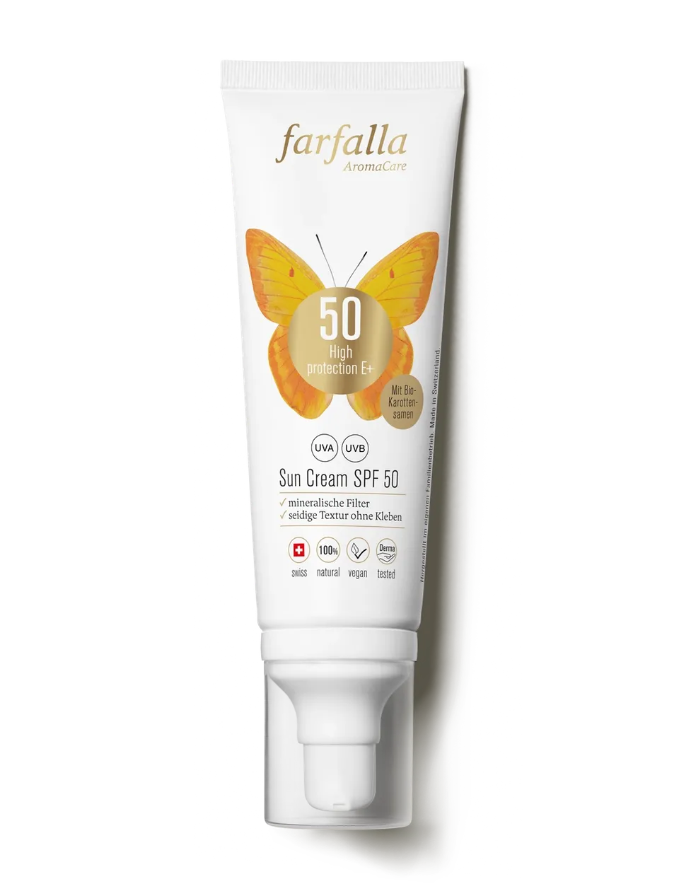 farfalla-sun-care-cr-me-solaire-spf-50-min-rale-visage image 1