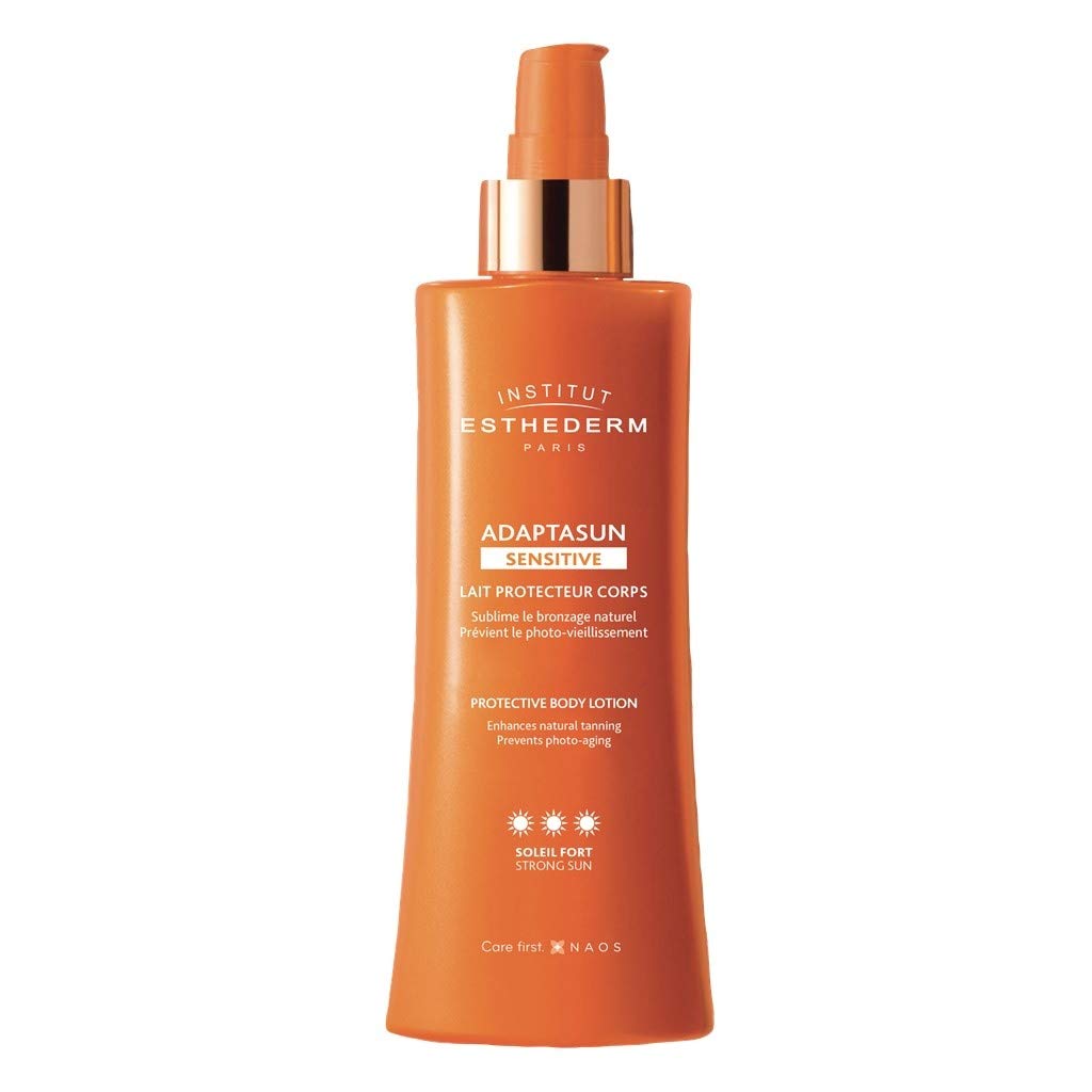 esthederm-adaptasun-sensitive-lait-corps-200-ml-soleil-fort image 1