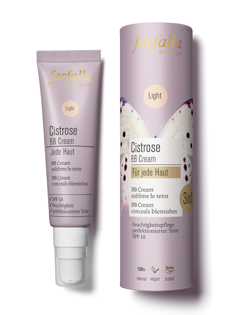 farfalla-gesichtspflege-cistrose-bb-cr-me-light-spf10-clat image 1