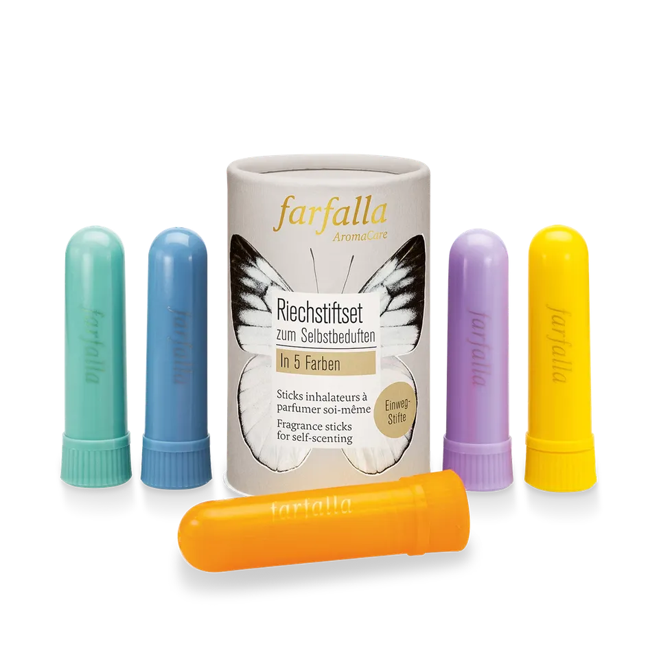 farfalla-riechstift-stick-inhalateur-vide-lot-de-5-couleurs image 1