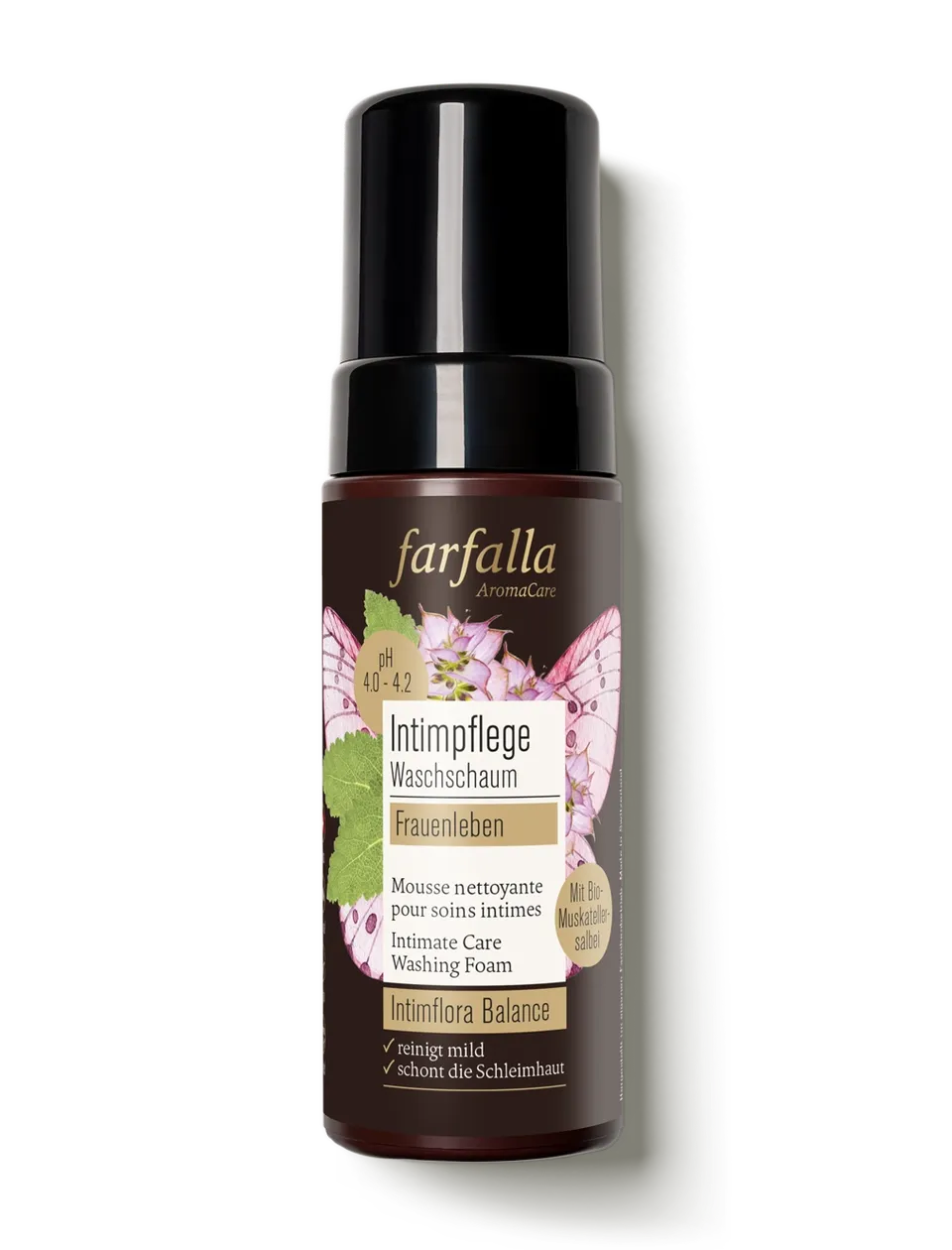 farfalla-frauenleben-mousse-lavante-intime-acide-lactique image 1