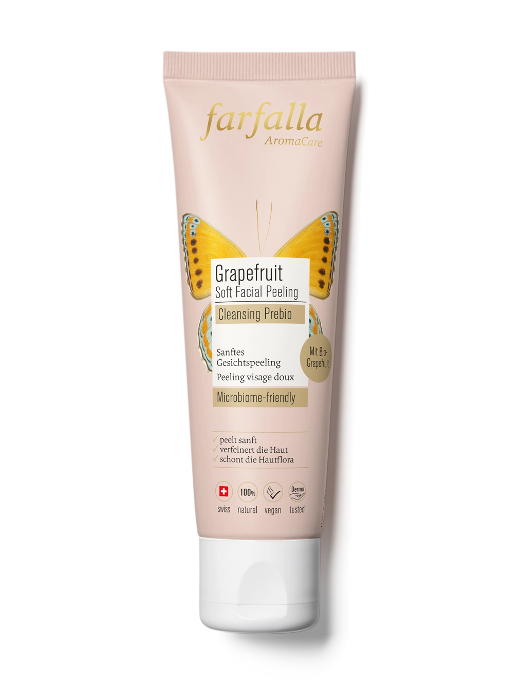 farfalla-gesichtspflege-soft-facial-peeling-grapefruit-gommage-doux image 1
