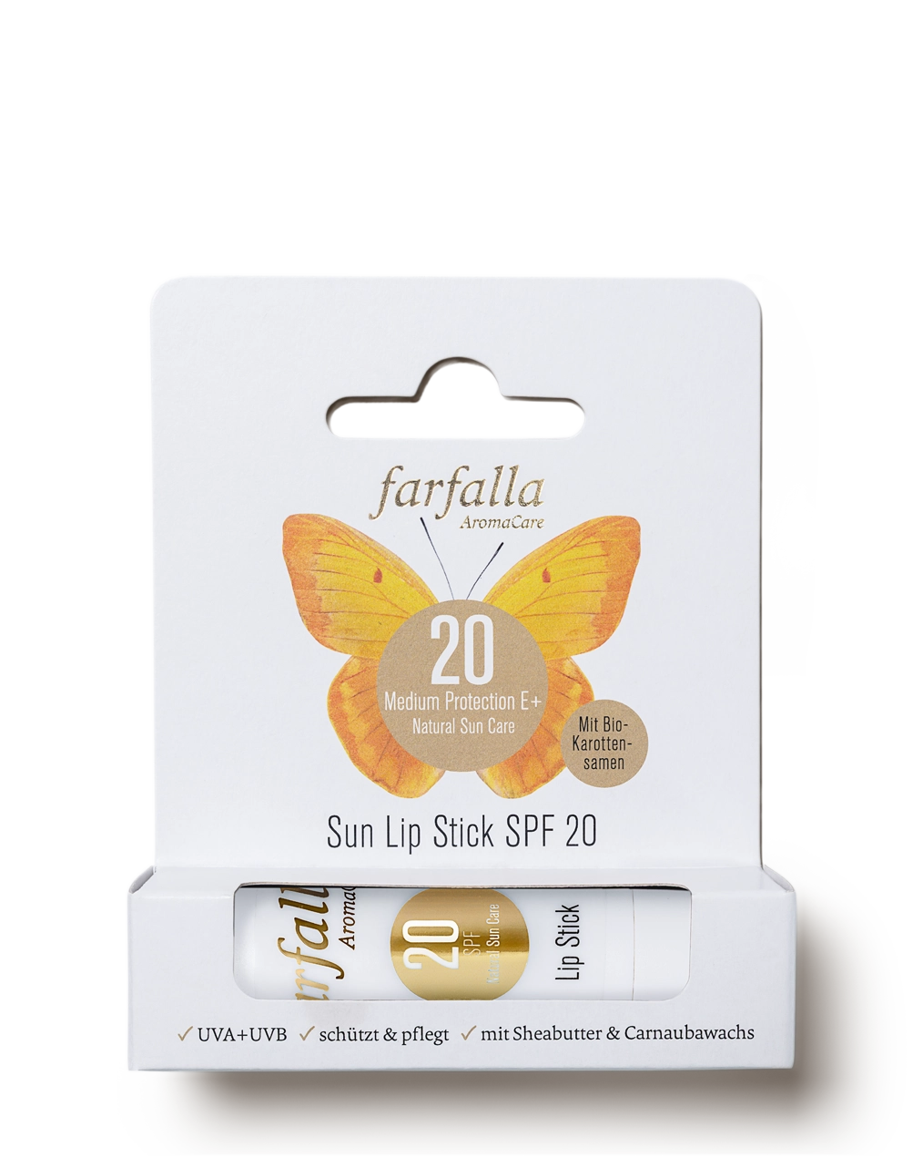 farfalla-sun-stick-l-vres-spf20-protection-moyenne image 1
