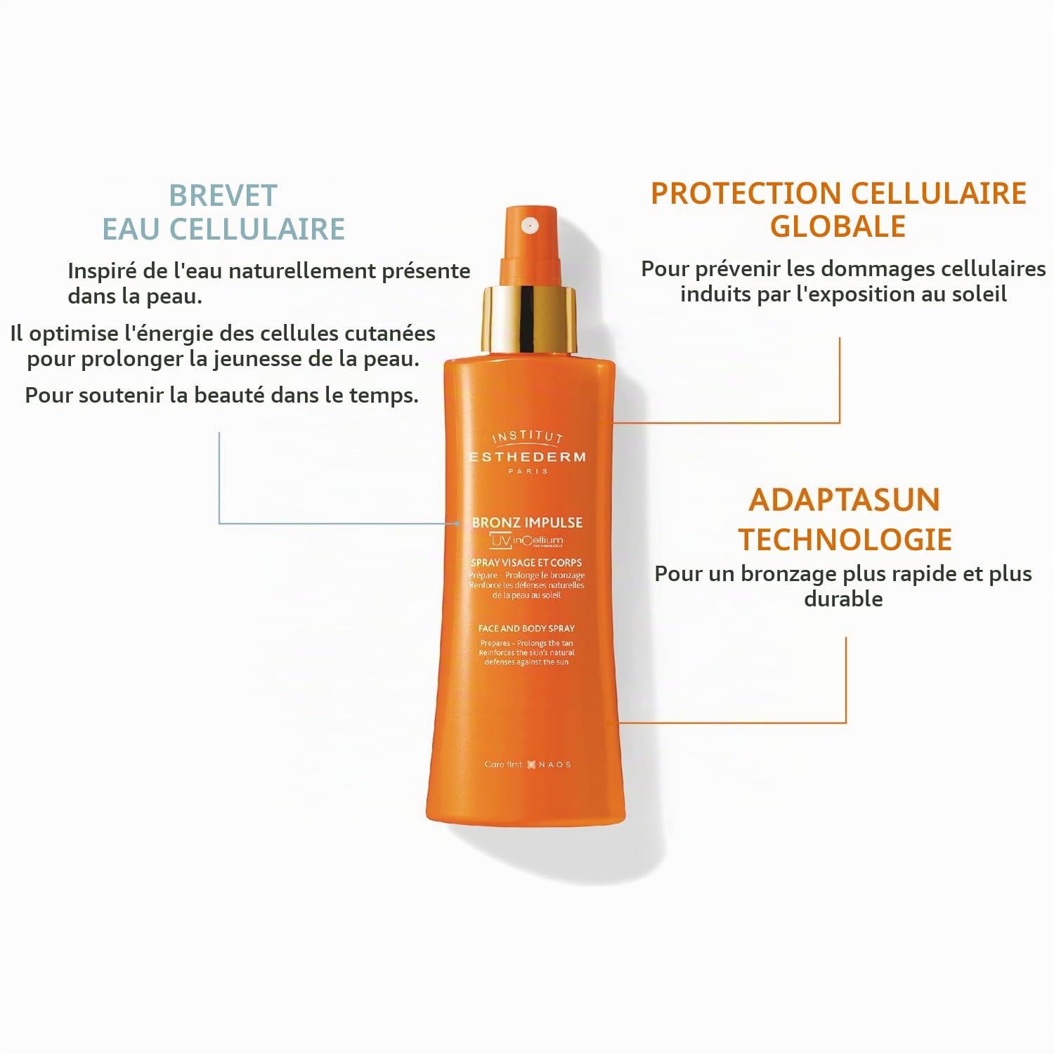 esthederm-bronz-impulse-brume-visage-corps-150-ml-bronzage-rapide image 2