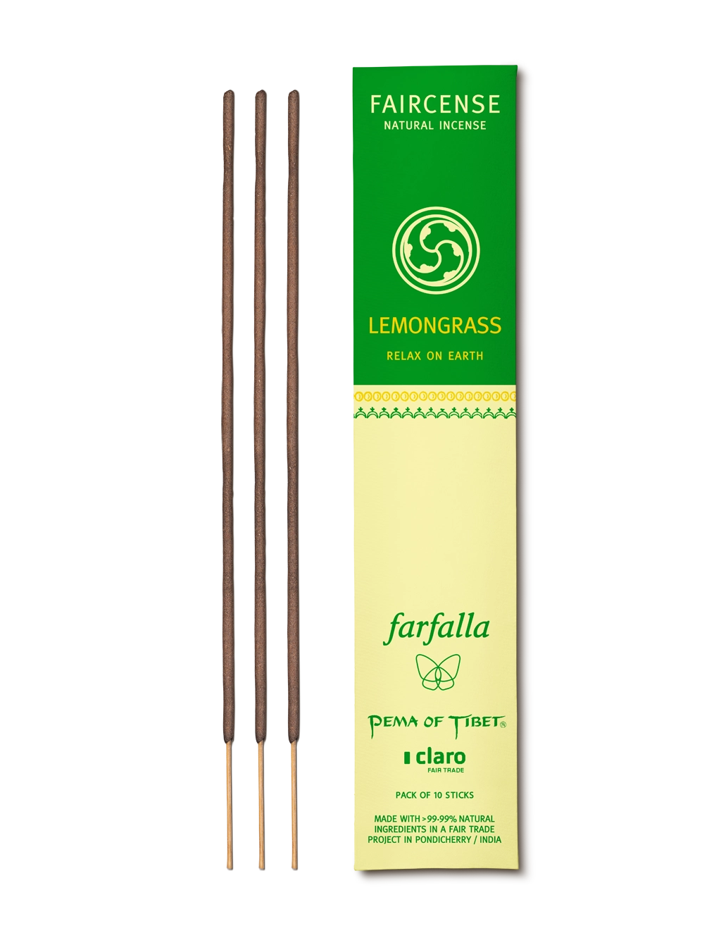 farfalla-relax-on-earth-b-tonnets-d-encens-lemongrass-20-cm image 1