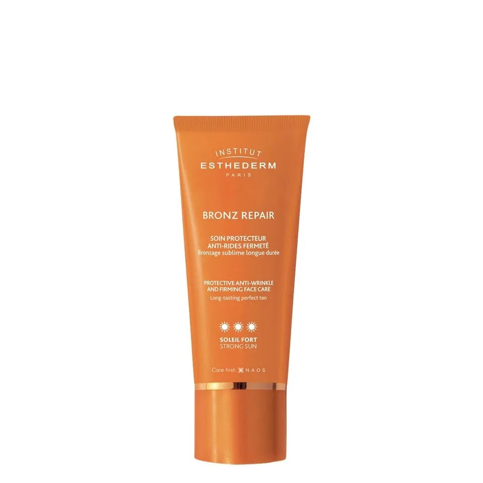 esthederm-bronz-repair-soin-solaire-visage-soleil-fort-50ml image 1