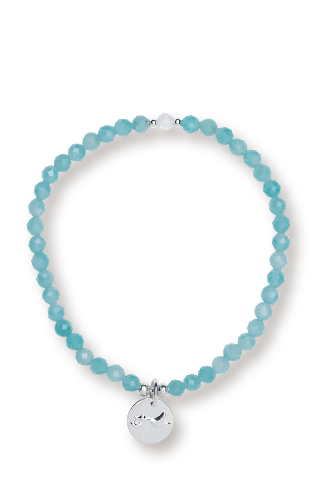 farfalla-schmuck-bracelet-amazonit-for-mums-pierre-de-lune-17-5-cm image 1