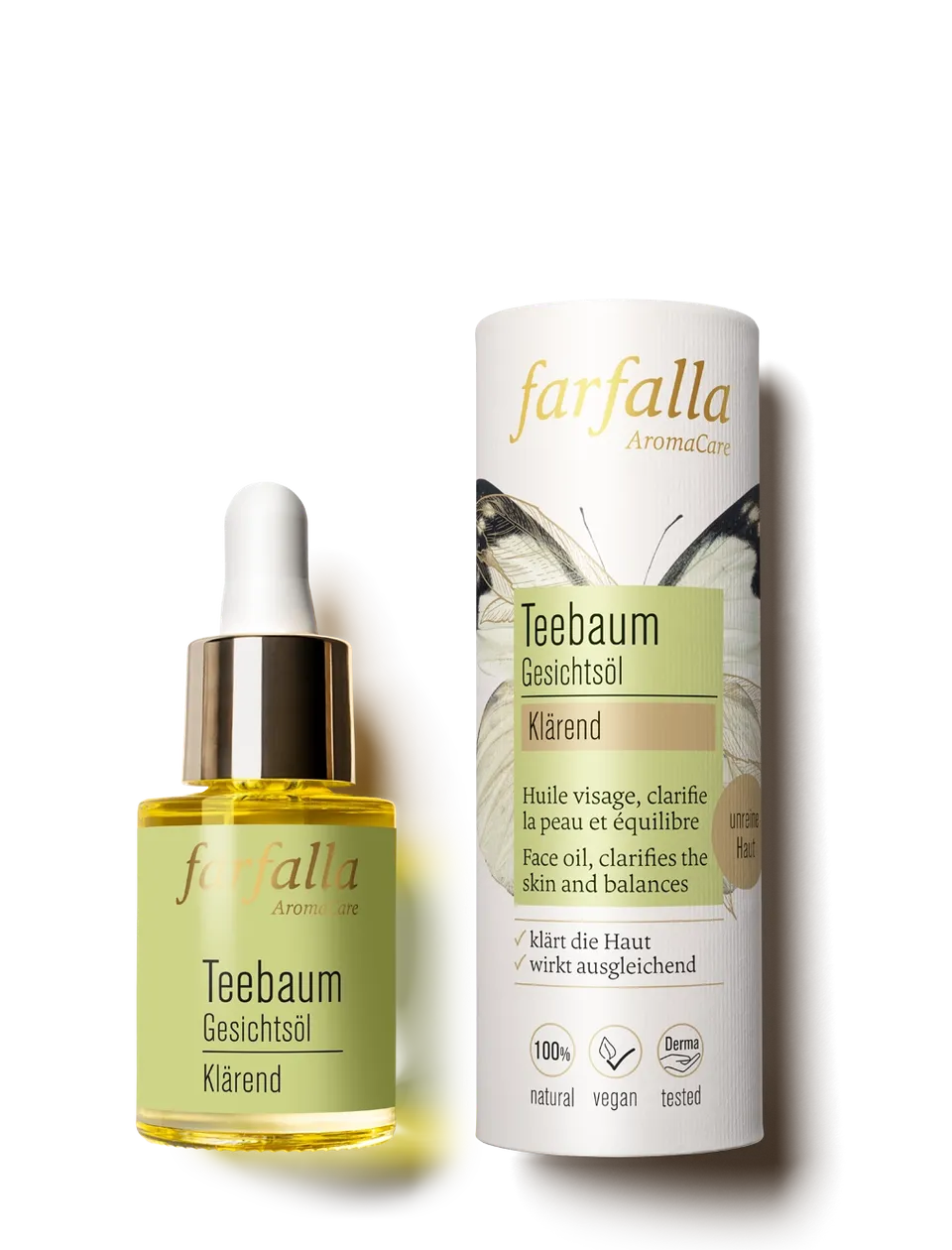 farfalla-teebaum-huile-visage-purifiante-tea-tree image 1