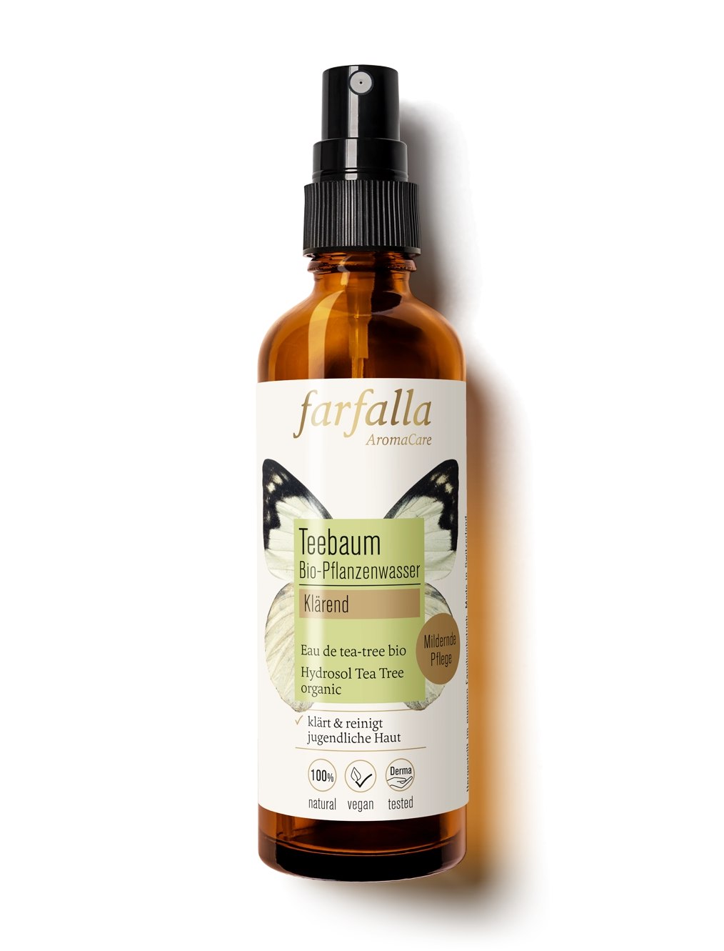 farfalla-bio-hydrolate-eau-florale-tea-tree-purifiante image 1