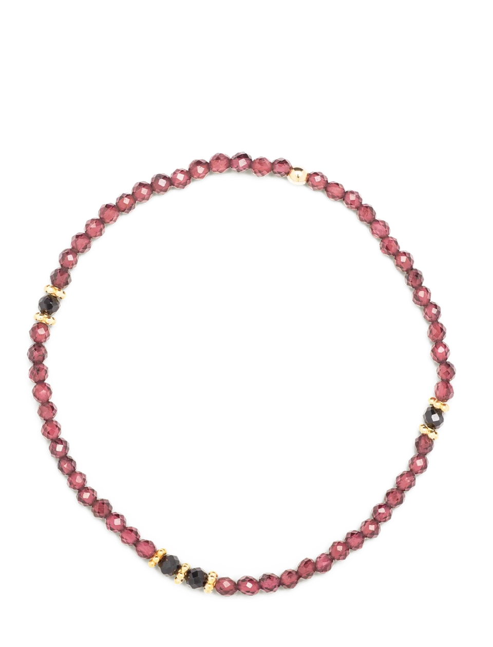 farfalla-smilla-bracelet-grenat-spinelle-perles-3-mm-17-5-cm image 1