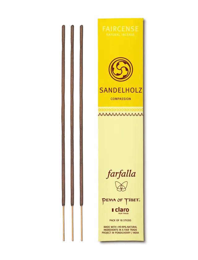 farfalla-compassion-encens-b-tons-santal-bois-20-cm image 1