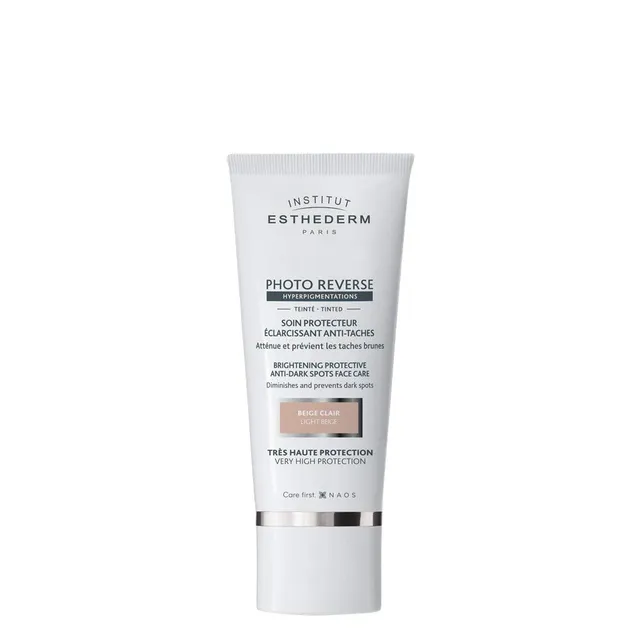 esthederm-photo-reverse-soin-protecteur-cr-me-solaire-teint-e-beige-clair-50-ml image 1
