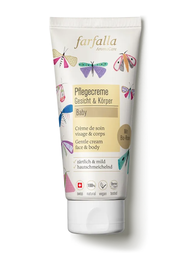 farfalla-baby-kinder-cr-me-rose-b-b-visage-corps image 1
