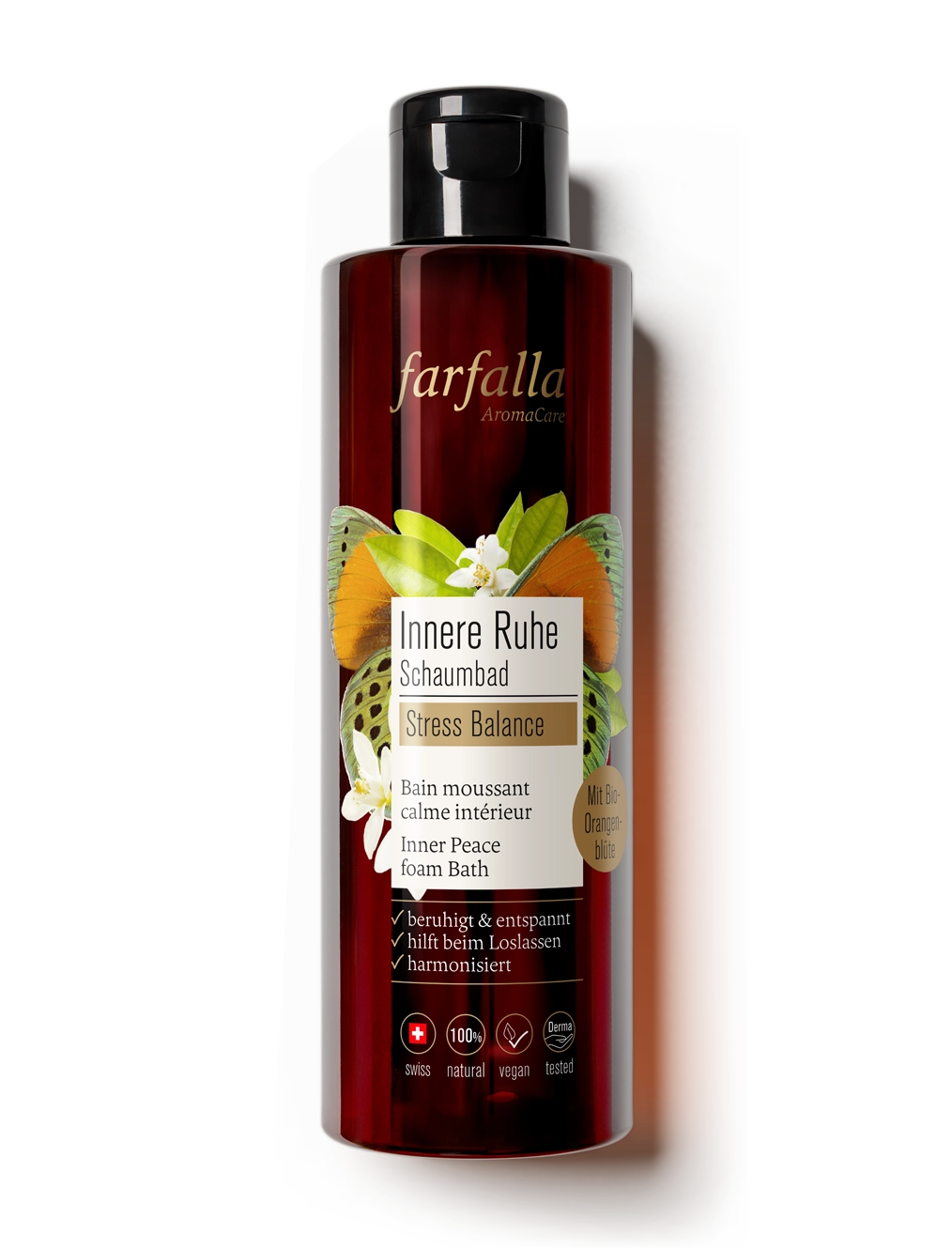 farfalla-innere-ruhe-bain-moussant-fleur-oranger-anti-stress image 1