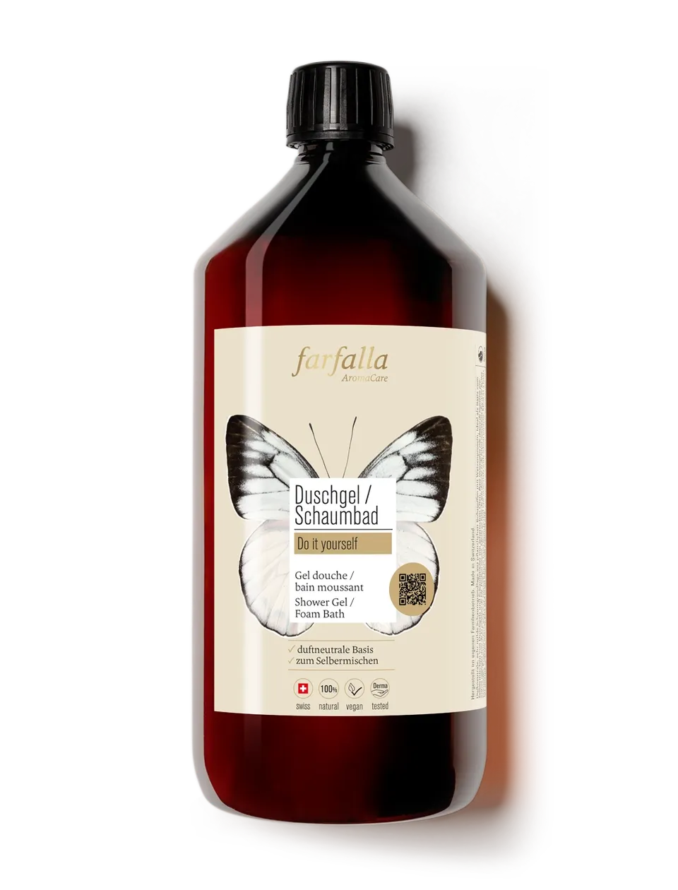 farfalla-aromacare-base-douche-bain-moussant-coco-neutre image 1