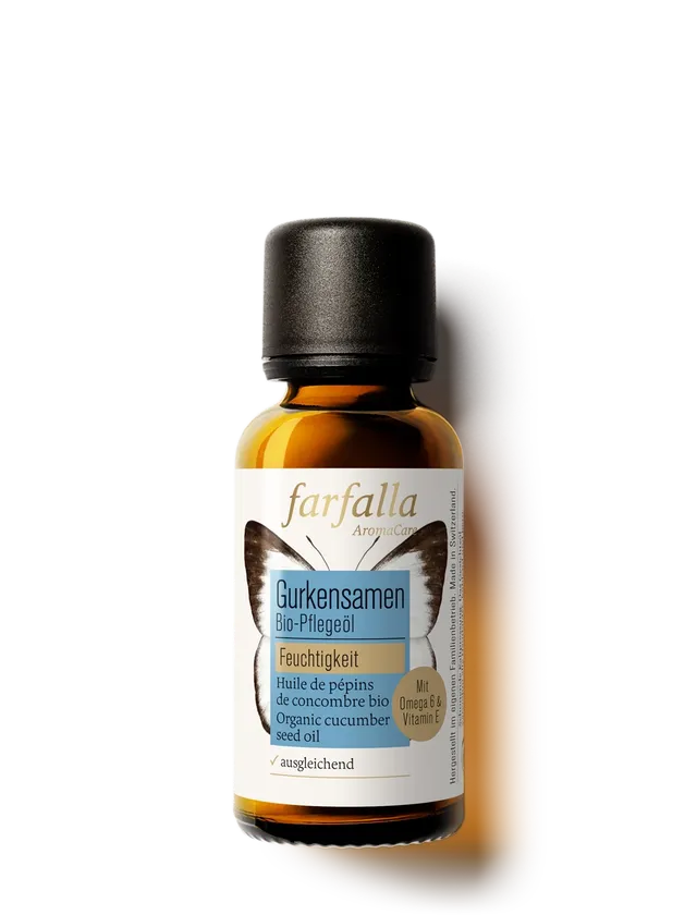 farfalla-bio-pflege-le-huile-visage-concombre-hydratante image 1