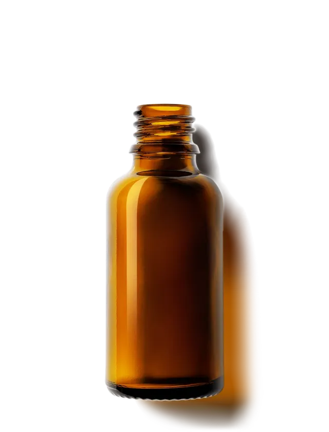 farfalla-flacon-verre-brun-30-ml-lot-6-diy-sans-bouchon image 1