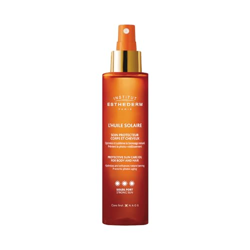 esthederm-l-huile-solaire-spray-corps-cheveux-150-ml-soleil-fort image 5