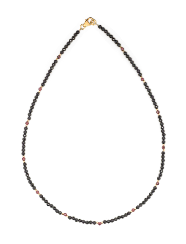 farfalla-smilla-collier-spinelle-grenat-42-cm-dor image 1