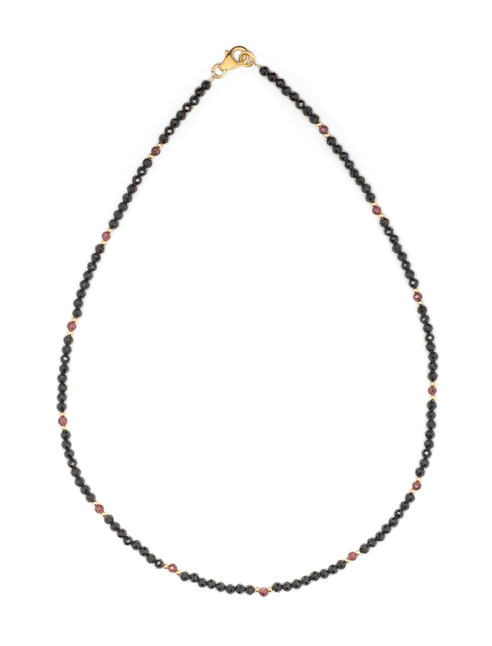 farfalla-smilla-collier-spinelle-grenat-42-cm-dor image 1