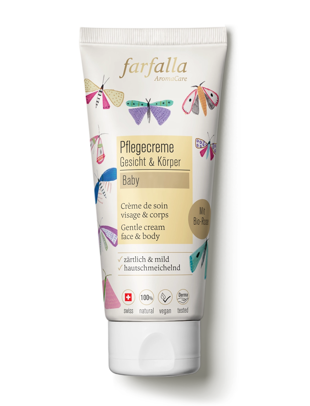 farfalla-baby-kinder-cr-me-rose-b-b-visage-corps image 1