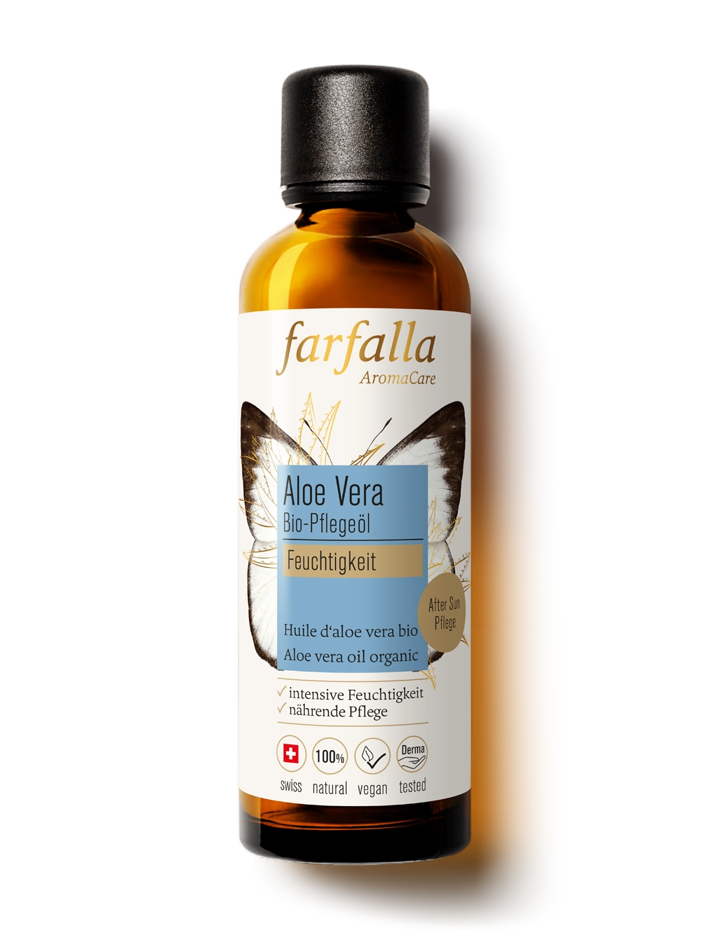 farfalla-aloe-vera-huile-corps-hydratante-tournesol image 1