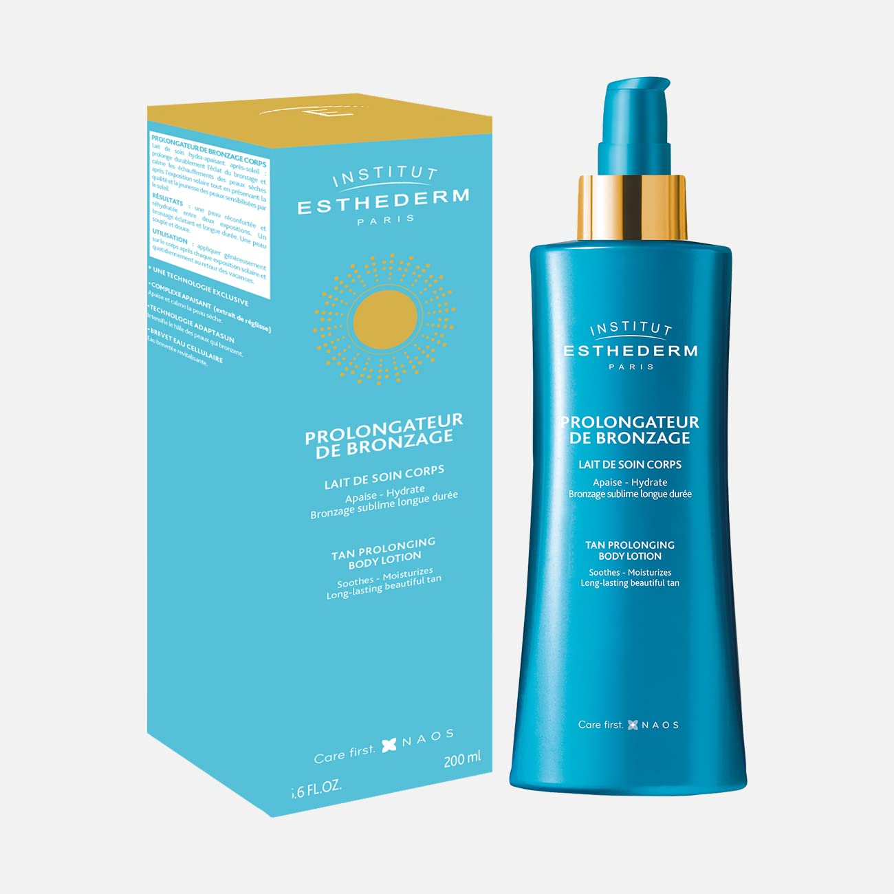 esthederm-apr-s-soleil-prolongateur-bronzage-lait-corps-200-ml image 2