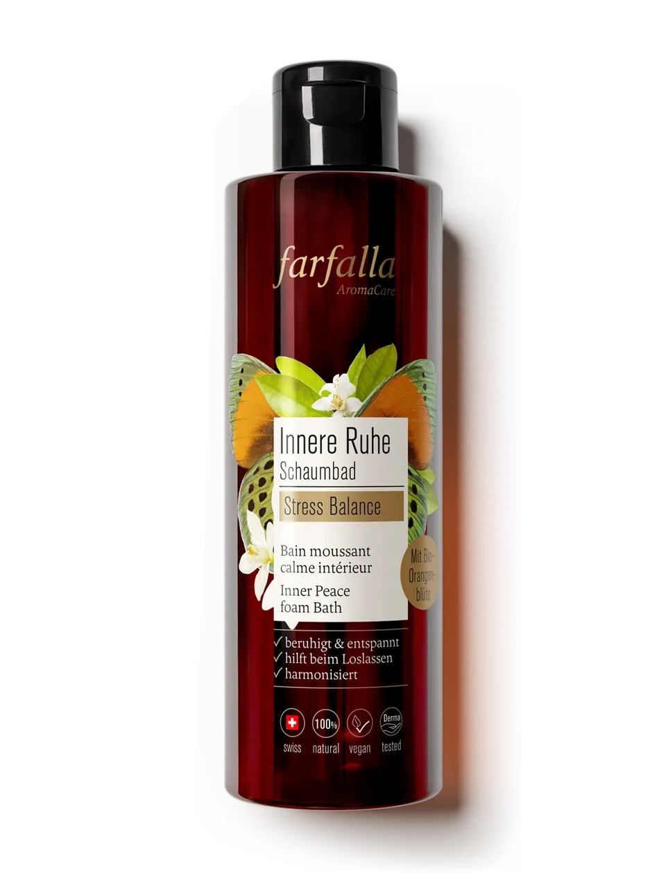 farfalla-innere-ruhe-bain-moussant-fleur-oranger-anti-stress image 1