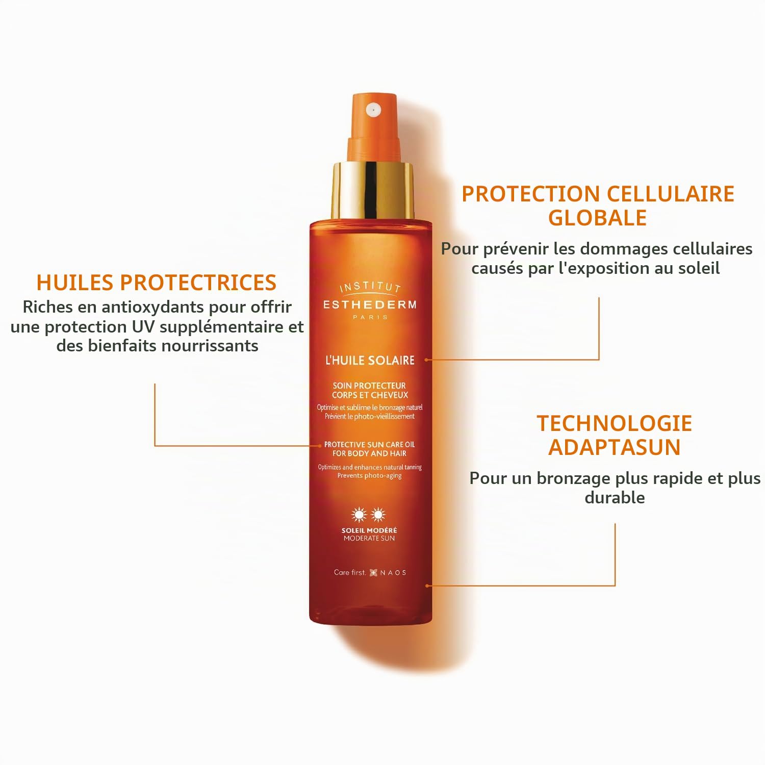 esthederm-l-huile-solaire-huile-solaire-150-ml-bronzage-corps image 2