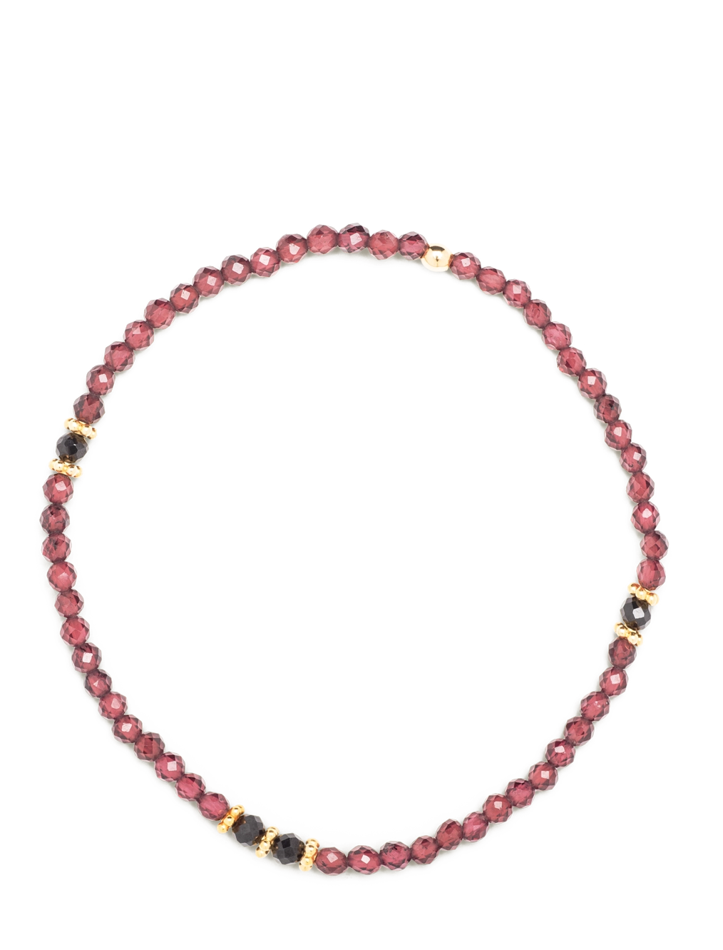farfalla-smilla-bracelet-grenat-spinelle-perles-3-mm-17-5-cm image 1