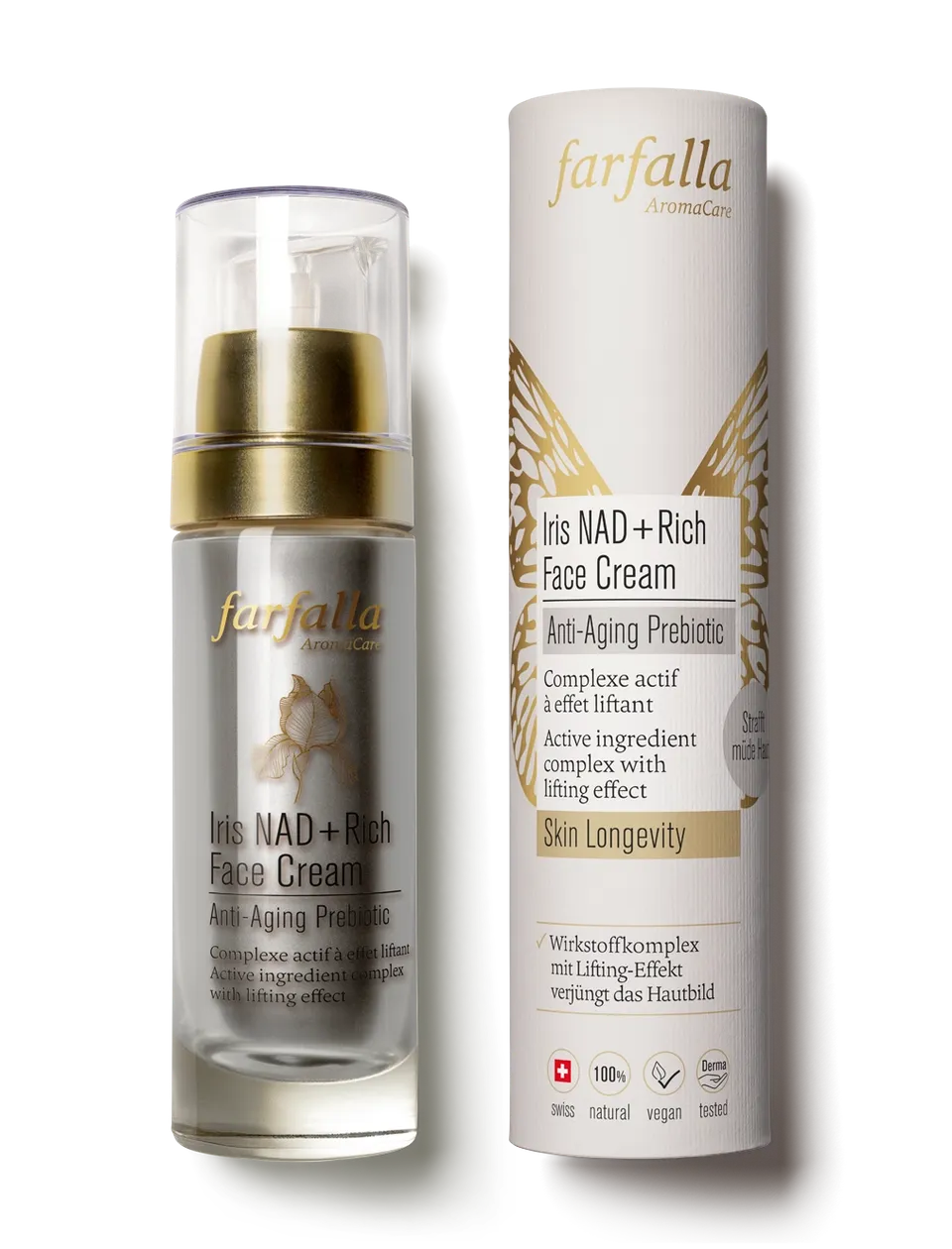 farfalla-iris-rich-face-cream-cr-me-visage-nad-q10 image 1