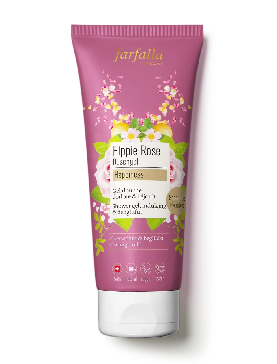 farfalla-hippie-rose-happiness-gel-douche-rose-douce image 1
