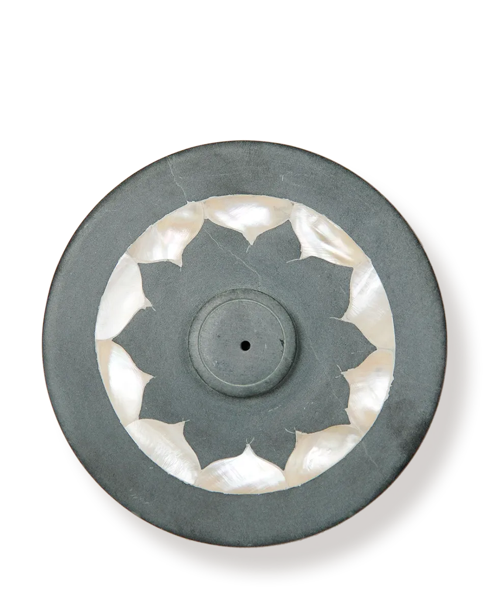 farfalla-lotus-porte-encens-st-atite-nacre-10-cm image 1