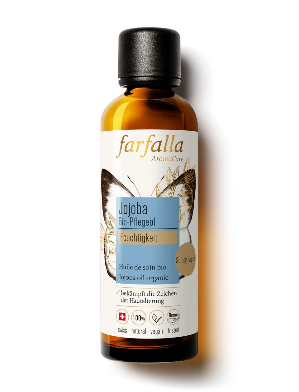 farfalla-jojoba-bio-pflege-l-huile-visage-hydratante image 1