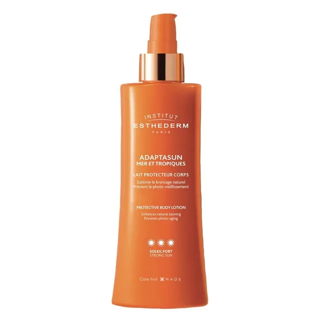 esthederm-adaptasun-lait-protecteur-corps-soleil-fort-200ml image 1