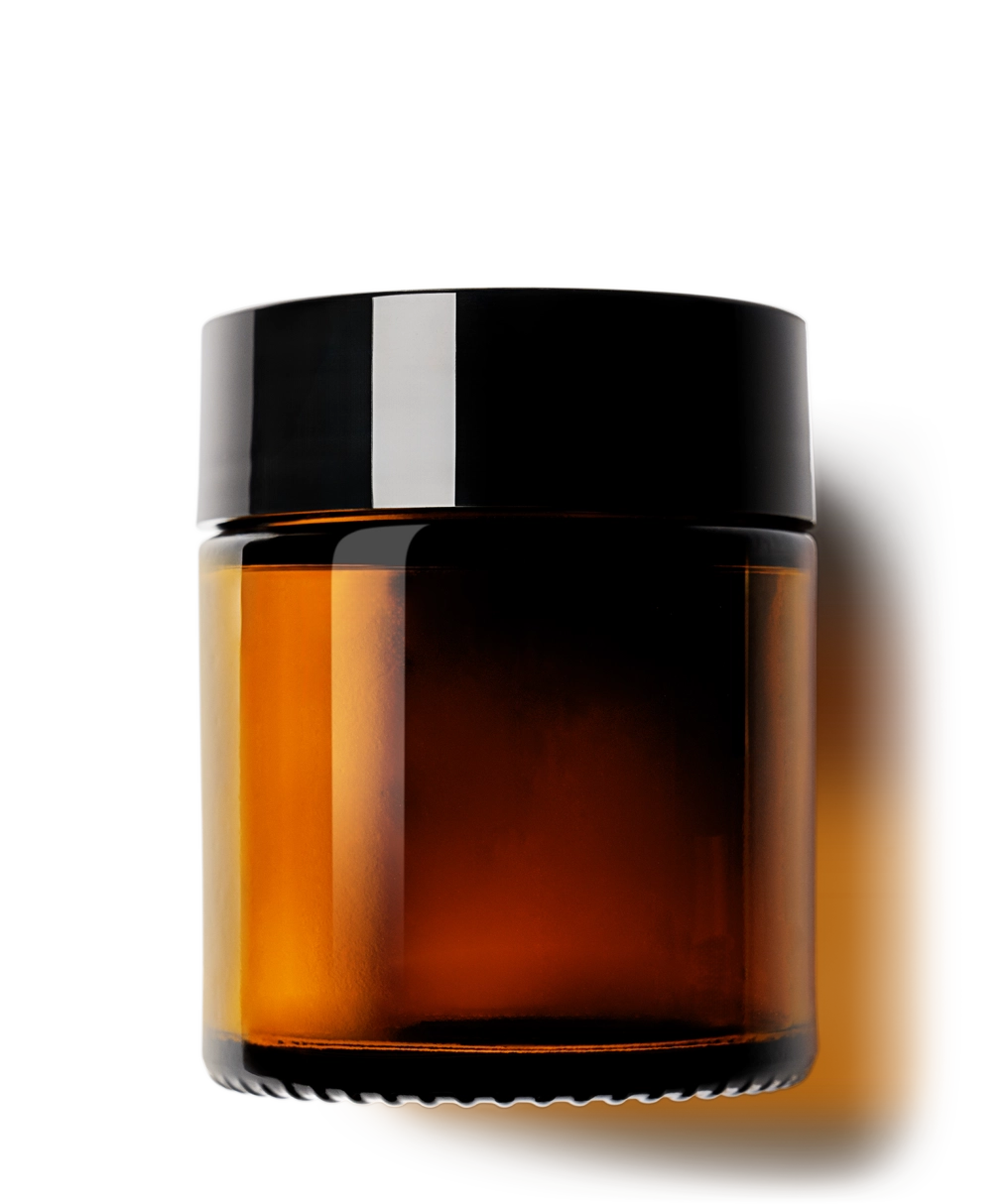 farfalla-do-it-yourself-pot-verre-brun-30-ml-avec-couvercle image 1