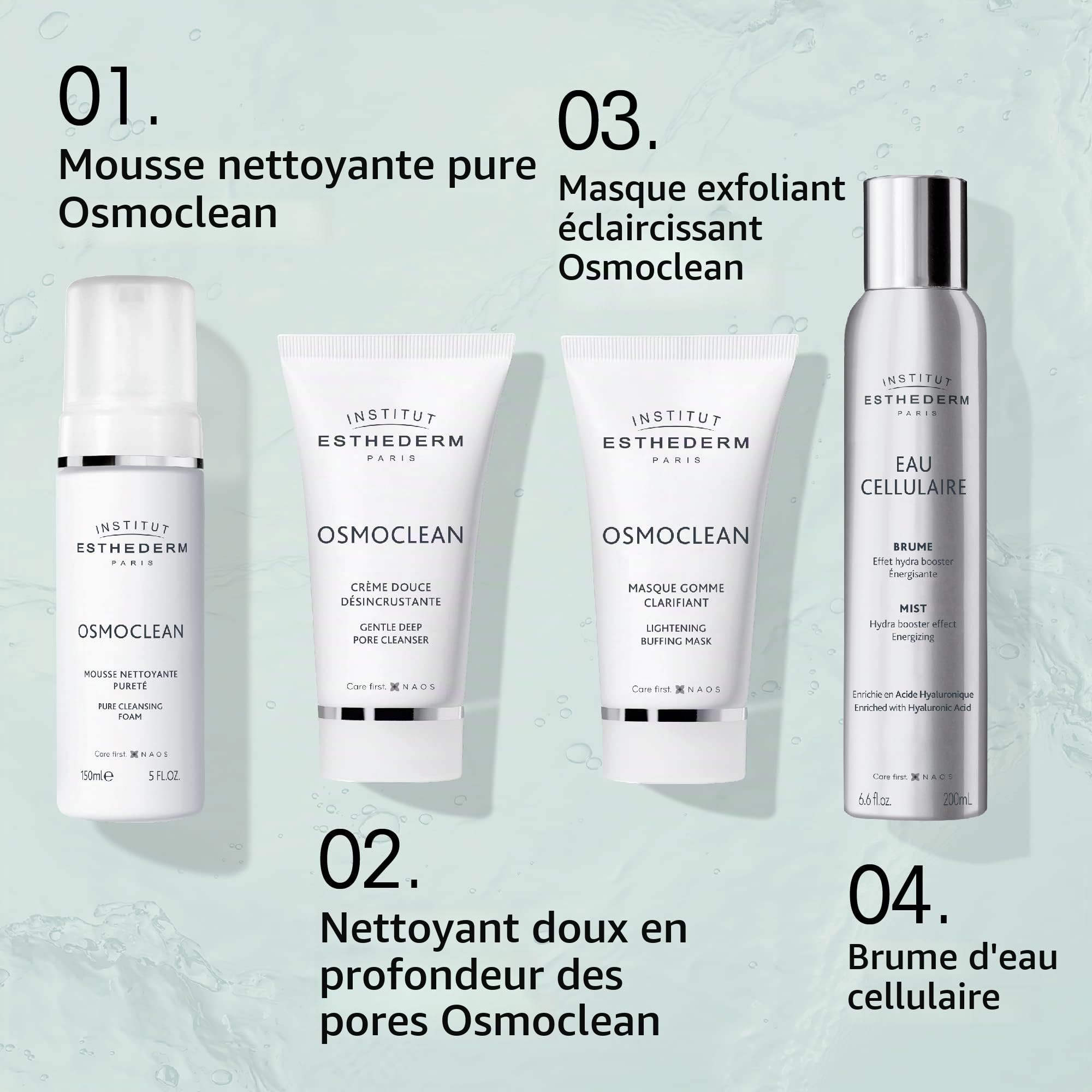 esthederm-osmoclean-mousse-nettoyante-visage-150-ml-puret image 5