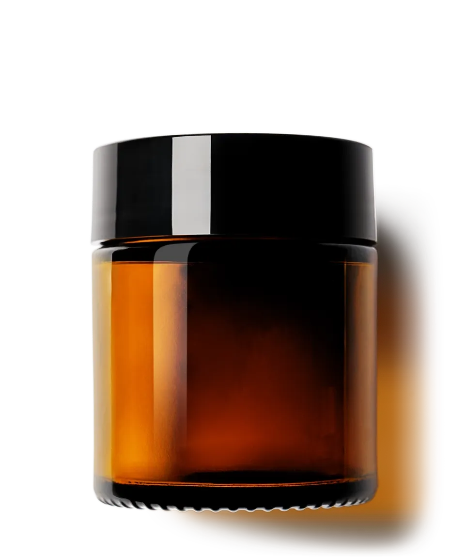farfalla-do-it-yourself-pot-verre-brun-30-ml-avec-couvercle image 1