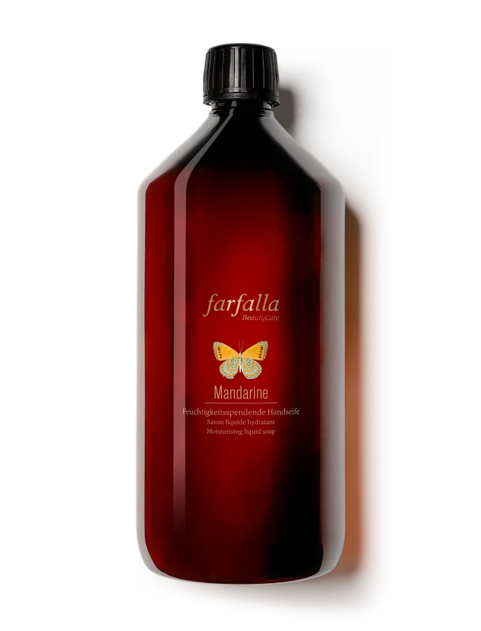 farfalla-mandarine-carpe-diem-savon-mains-liquide-mandarine image 1