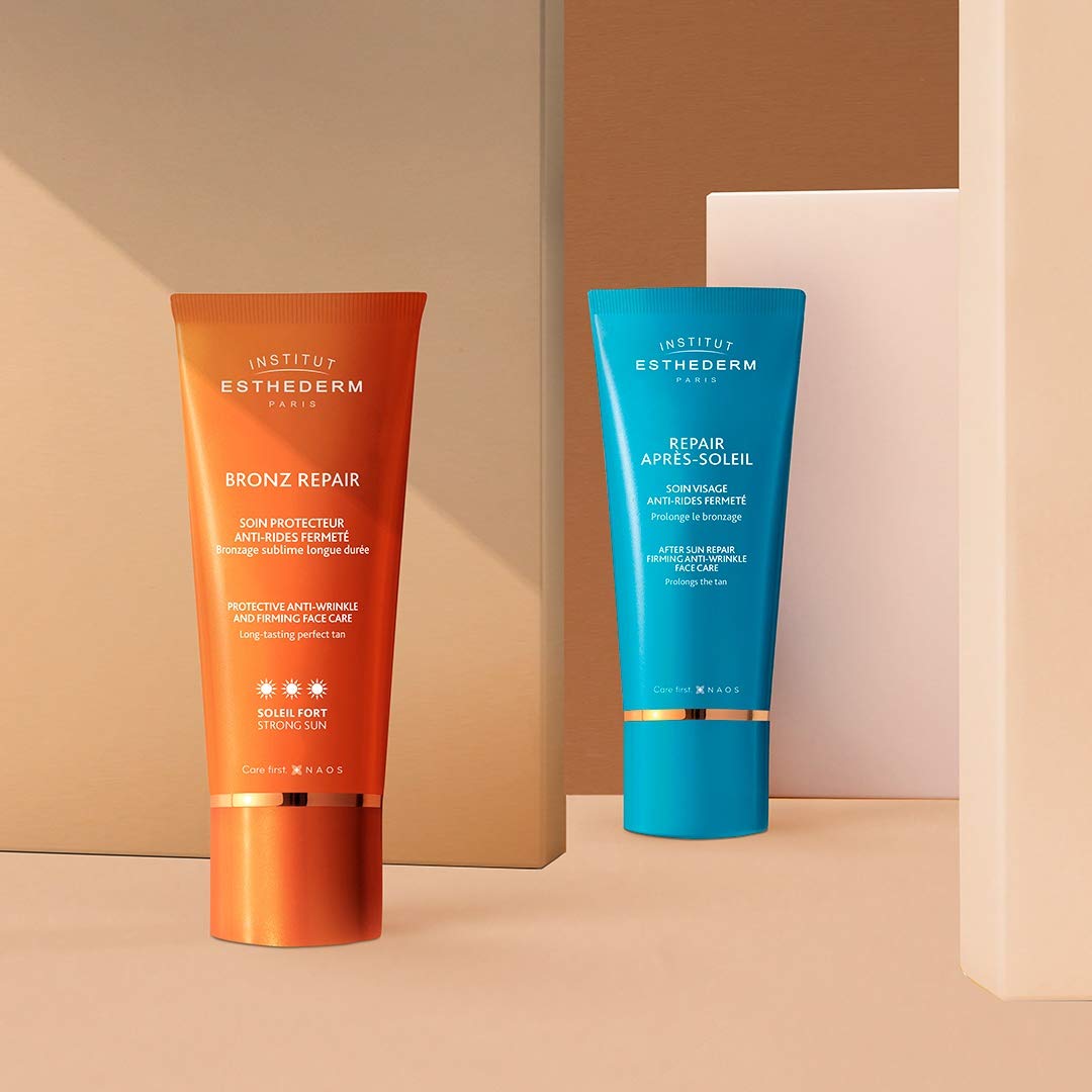esthederm-bronz-repair-soin-solaire-visage-soleil-fort-50ml image 4