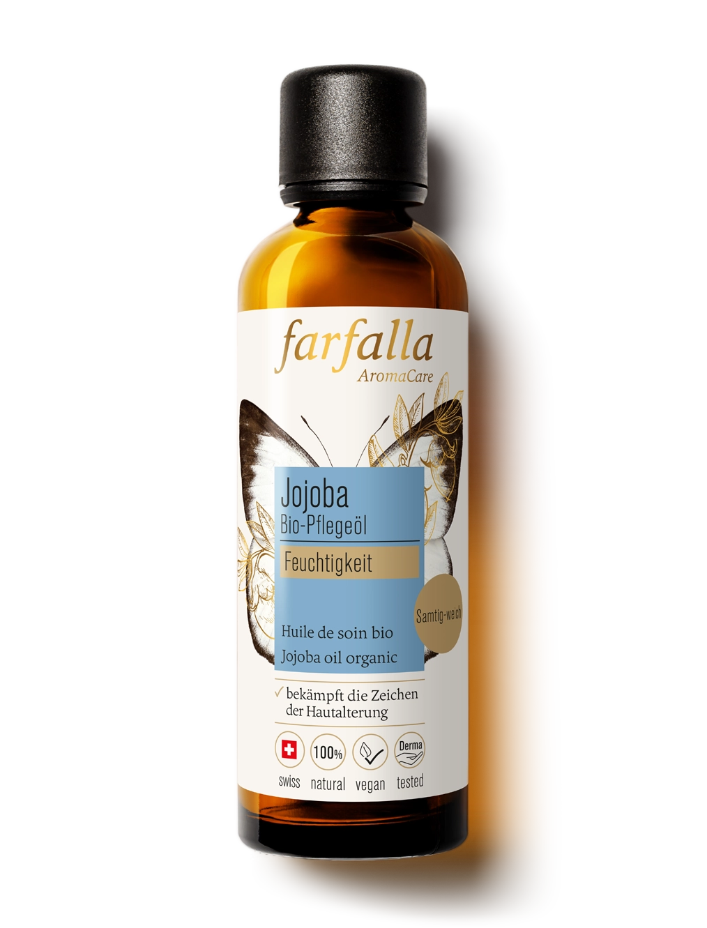 farfalla-jojoba-bio-pflege-l-huile-visage-hydratante image 1
