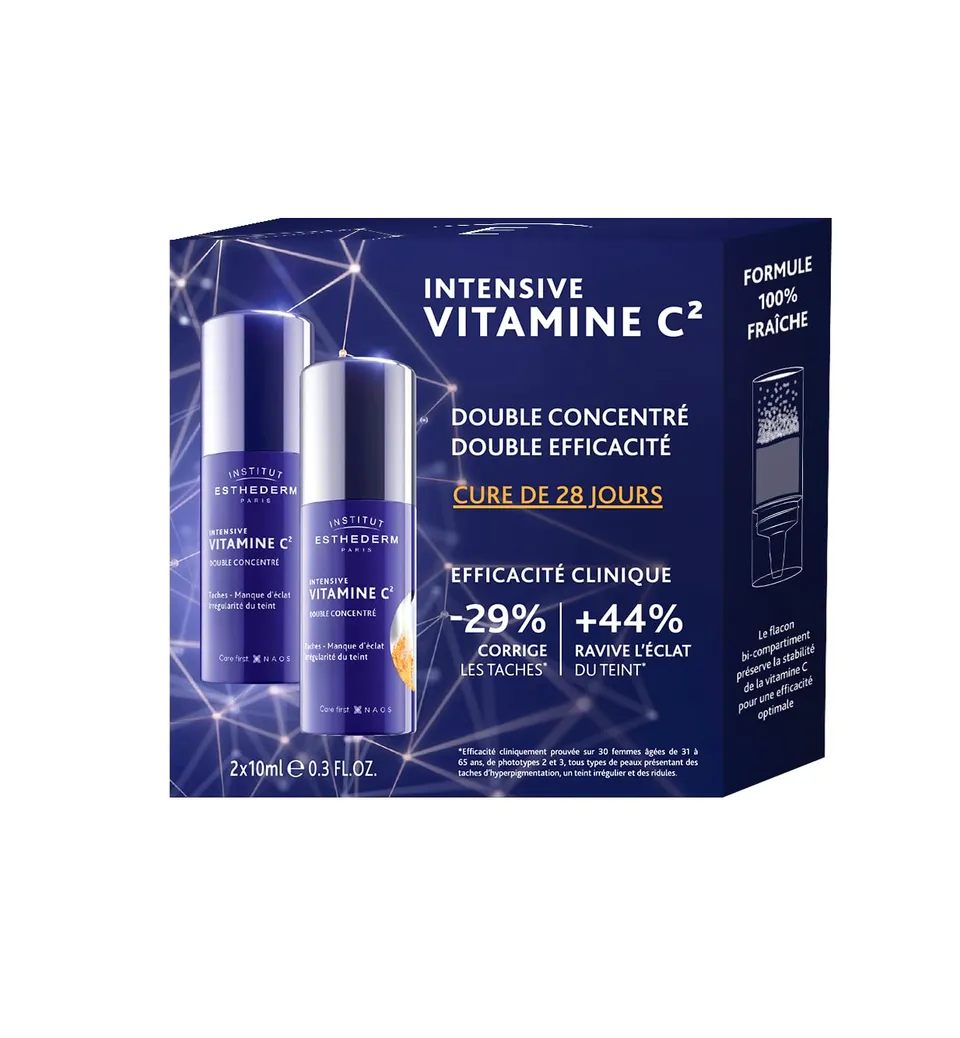 esthederm-intensive-vitamine-c-double-concentr-s-rum-2x10-ml-taches image 1