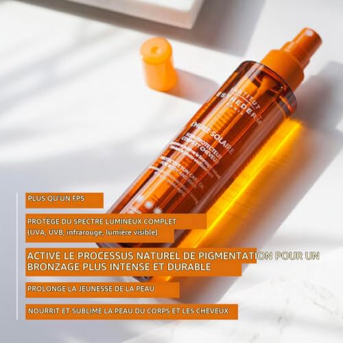 esthederm-l-huile-solaire-spray-corps-cheveux-150-ml-soleil-fort image 7