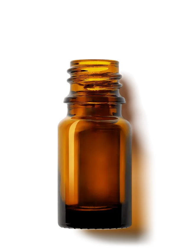 farfalla-flacons-vides-verre-brun-5-ml-lot-6-sans-bouchon-diy image 1